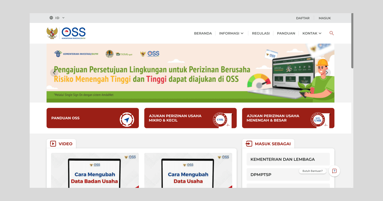 Membuat PT Perorangan dan Bank Bisnis Secara Online Hanya 50rb (Part 2) - Mengurus NIB Melalui OSS