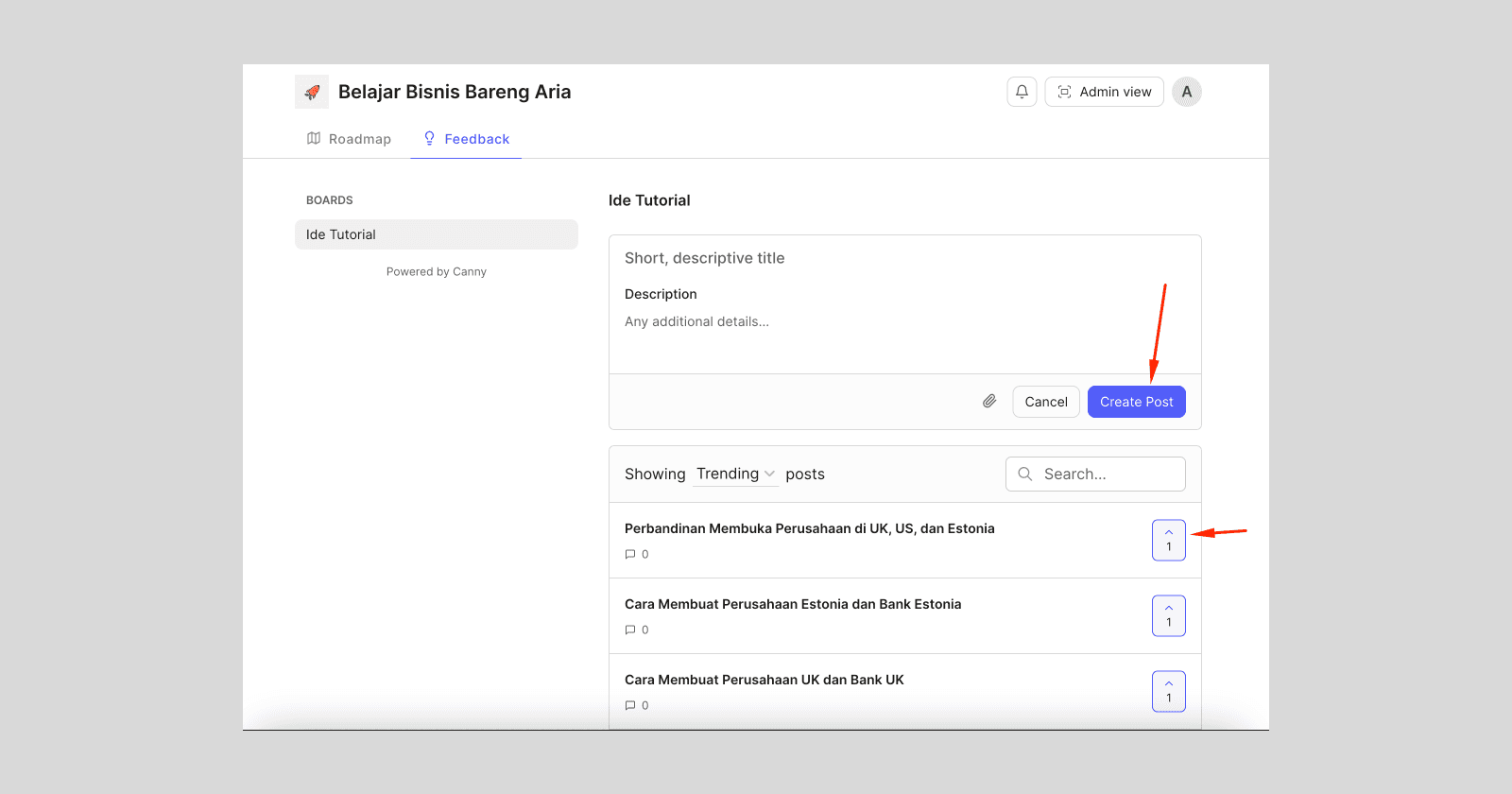 Pengen dibuatkan tutorial tentang apa? Gratis