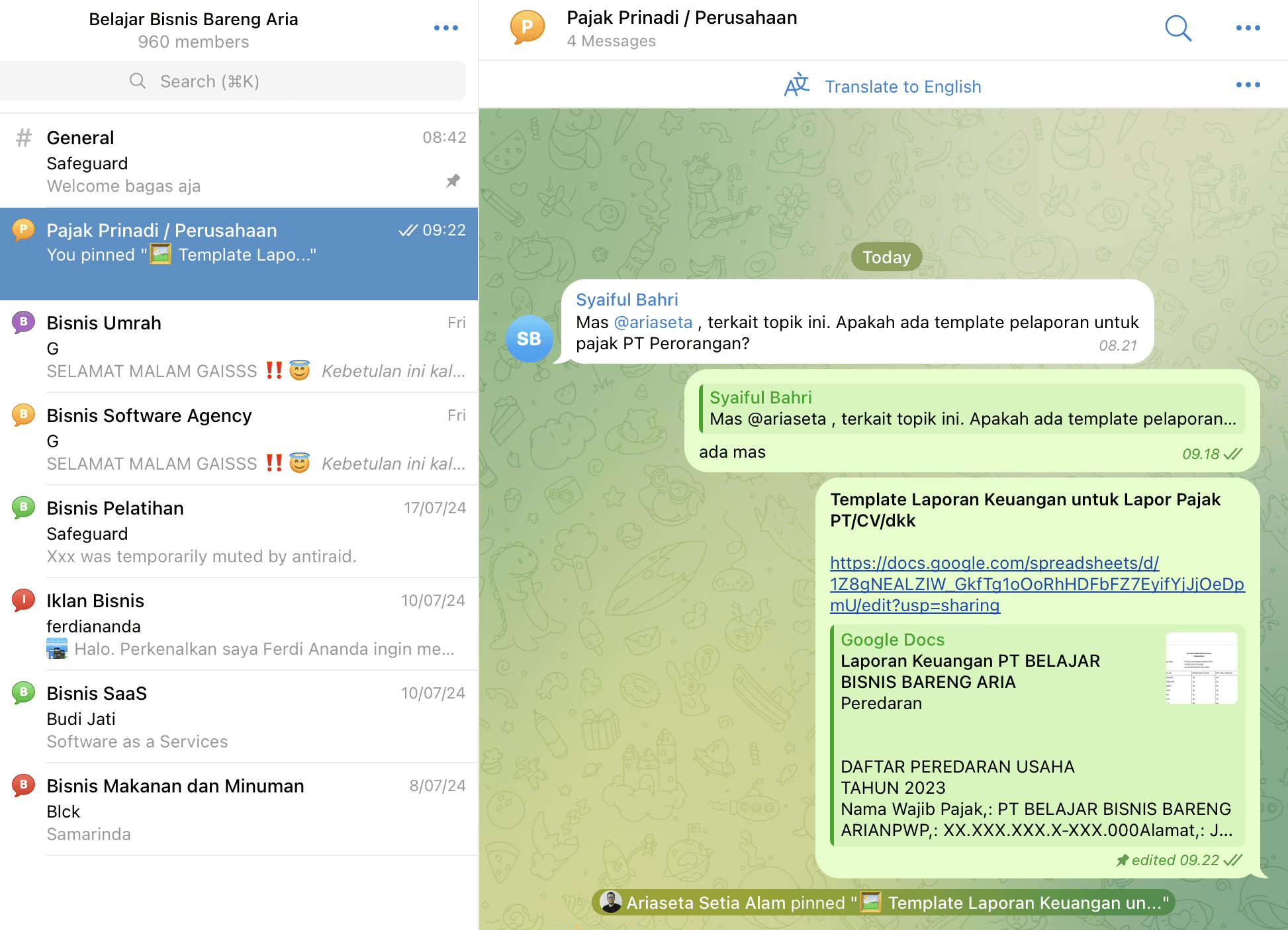 Ada Topik Baru, bahas tentang Pajak