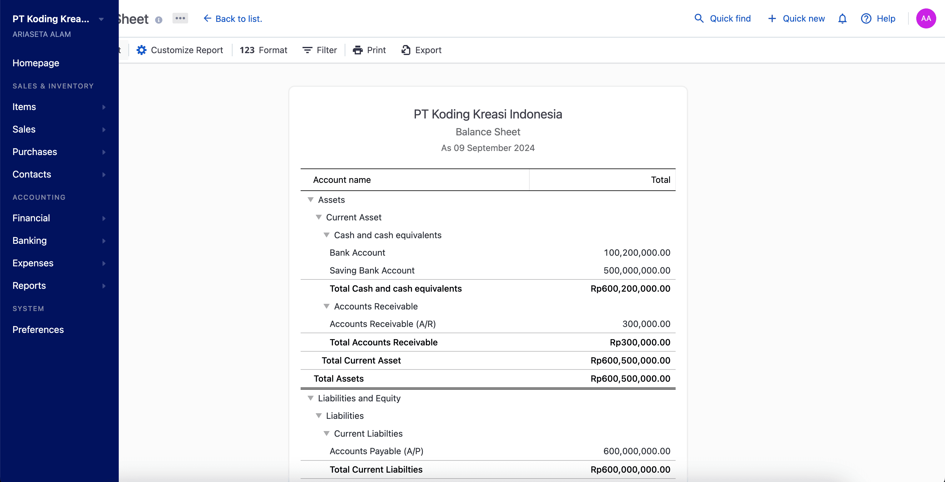 Aplikasi Akuntansi Open Source Gratis, Support Double Entry